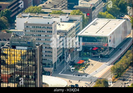 Luftbild, deutsche Fußballmuseum von Dortmund, DFB, deutscher Fußball Allianz, Dortmund, Ruhrgebiet, Stockfoto