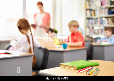 Schulzeug Stockfoto