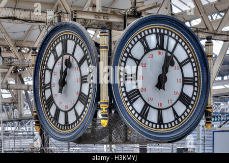 Die Uhr, Waterloo Station, London, England, Vereinigtes Königreich Stockfoto