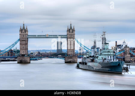 Tower Bridge, London, England, UK Stockfoto