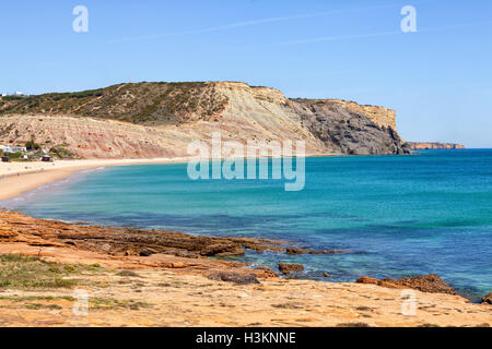 Praia da Luz, Lagos, Algarve, Portugal Stockfoto