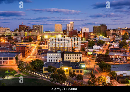 Die Innenstadt von Portland, Maine, USA Stadtbild. Stockfoto