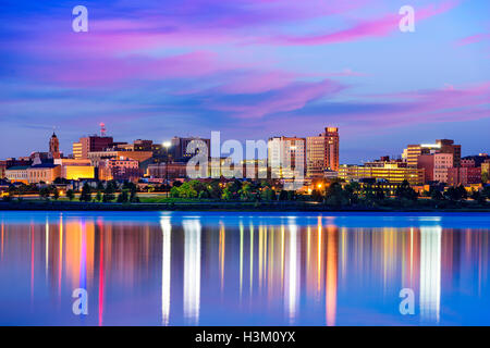 Portland, Maine, USA Innenstadt Stadtbild zurück Cove. Stockfoto