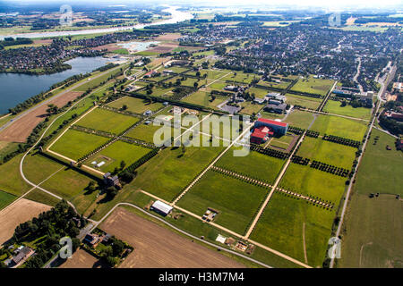 Die Stadt Xanten, im unteren Rhein Bereich, Deutschland, archäologischen Park, einer ehemaligen römischen Siedlung, heute ein lebendiges Museum, Stockfoto