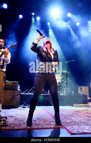 BARCELONA - 28 FEB: Amaia Montero (Künstler) Konzert in Barts Stadium am 28. Februar 2015 in Barcelona, Spanien. Stockfoto
