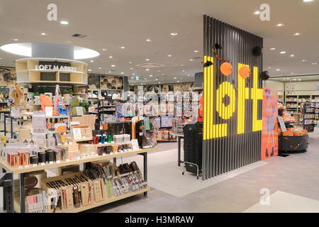 Loft-Shop Kirara Kanazawa Kaufhaus in Kanazawa, Japan. Stockfoto