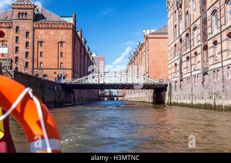 Hamburg, historische Speicherstadt Speicherstadt Stockfoto