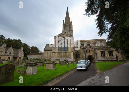 St. Marien Kirche, Witney, West Oxfordshire, Cotswolds, England, Vereinigtes Königreich Stockfoto