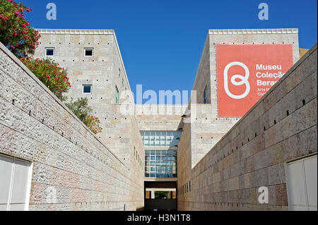 Museu Colecao Berardo, moderne und zeitgenössische Kunst, Centro Cultural de Belém, CCB, Vittorio Gregottiand Manuel Salgado Architekt Stockfoto