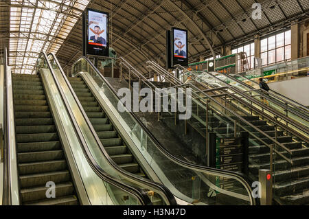 Innenansicht des Abando Indalecio Prieto, Bahnhof, Bilbao, Baskenland, Spanien, Europa, Stockfoto