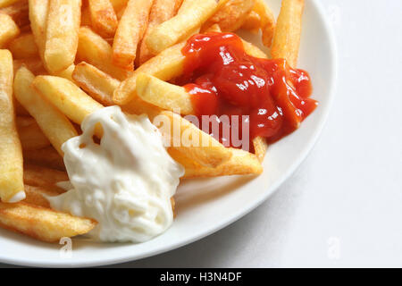 gebratene Kartoffeln Stockfoto
