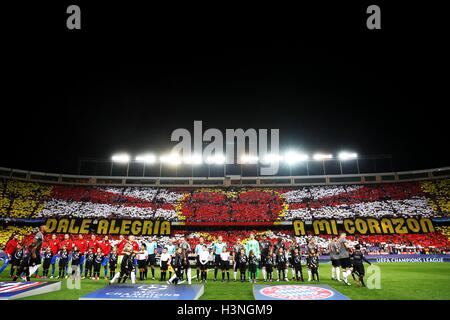 Gesamtansicht, 28. September 2016 - Fußball / Fußball: UEFA Champions League Mtchday 2 Gruppe D Übereinstimmung zwischen Club Atletico de Madrid 1-0 FC Bayern München im Estadio Vicente Calderon in Madrid, Spanien. (Foto von Mutsu Kawamori/AFLO) [3604] Stockfoto