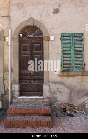 Italienische Tür Stockfoto