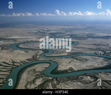 Gin Arm Creek Altarmen, Antenne, Stockfoto