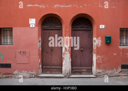 Italienische Tür Stockfoto