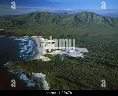 Towterer Creek Gebiet und De Witt Range Stockfoto