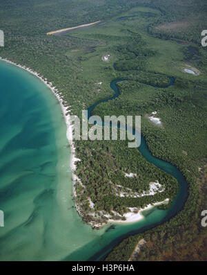 Süd-Ost Küste von Melville Island, eines der Tiwi-Inseln, Stockfoto