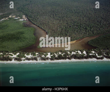 Süd-Ost Küste von Melville Island, eines der Tiwi-Inseln, Stockfoto