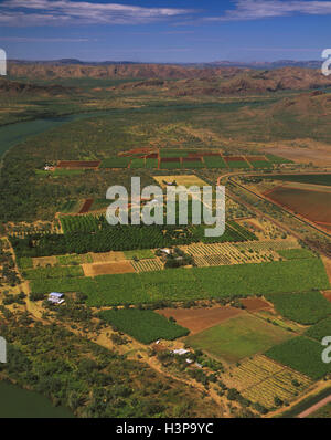 Ord River Bewässerung, in der Nähe von Kununurra, East Kimberley Region, Western Australia Stockfoto