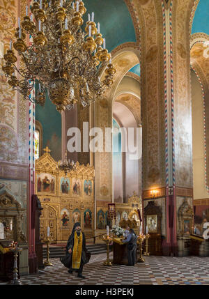 St. Alexander Newski russischen Kirche von Tallinn Estland. Stockfoto