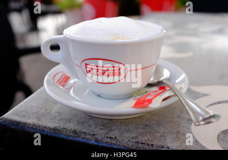 Palombini, italienischen Kaffee-Marke, Bosa, Sardinien, Italien Stockfoto