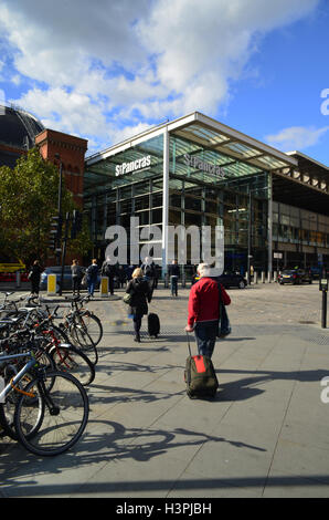 UK, London, St. Pancras International Station Stockfoto