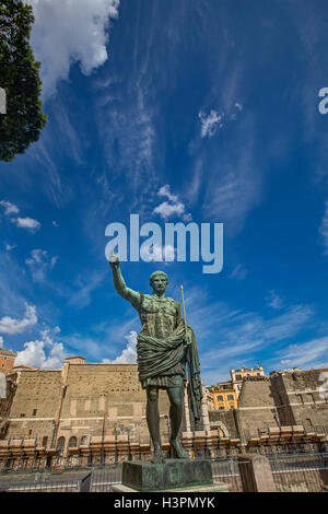 Gaius Julius Caesar war ein römischer Feldherr und Staatsmann. Stockfoto