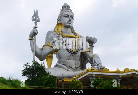 Shiva-Statue am Murudeshwara Tempel Uttara Kannada Indien Stockfoto