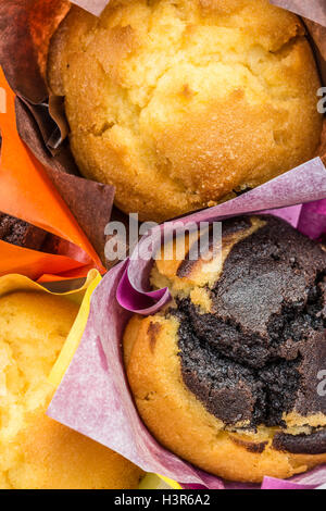 Verschiedene Muffins Muffin bei Stockfoto