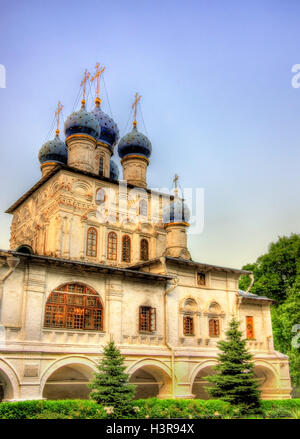 Kirche der Ikone der Gottesmutter von Kazan in Kolomenskoje, Moskau Stockfoto