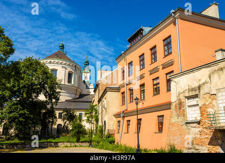 Kathedrale von Johns der Täufer und der Evangelist in Lublin - Polen Stockfoto