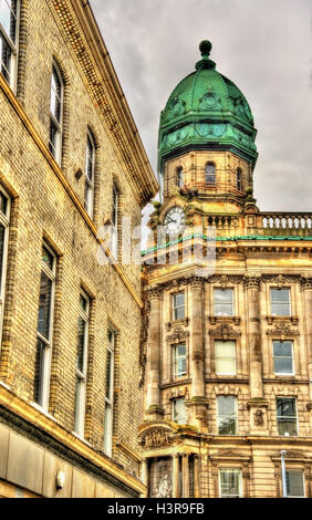 Schottische Vorsorgeeinrichtung, einem historischen Gebäude in Belfast - Northern Ireland Stockfoto