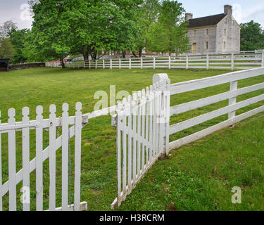 Unsere, Kentucky: Ansichten von der Shaker Village von Pleasant Hill Stockfoto