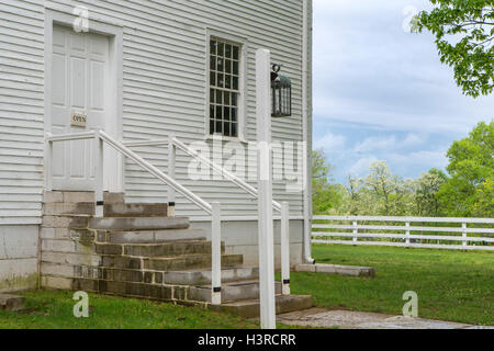 Unsere, Kentucky: Frühling Ansichten der Shaker Village of Pleasant Hill Stockfoto