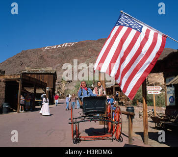 Calico Ghost Town, San Bernardino County, Kalifornien, USA Stockfoto