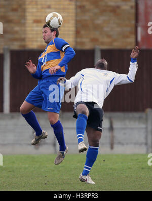 Ben Turner für Romford - Romford Vs Takeley - Essex Senior League Football bei Aveley FC, Mühle Feld - 14.03.09 im Einsatz. Stockfoto