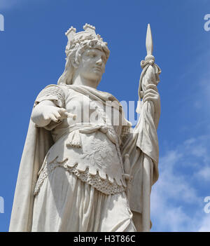 Detail der Marmor Statue of Liberty in San Marino einen kleinen Microstate in Zentral-Italien Stockfoto