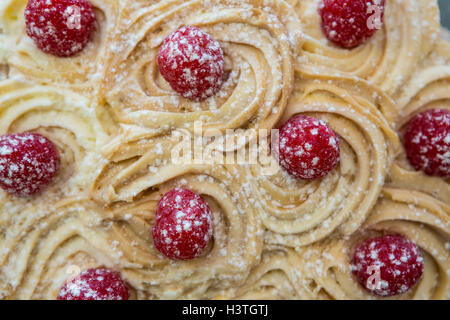 Nahaufnahme der Cookie mit Beeren Stockfoto