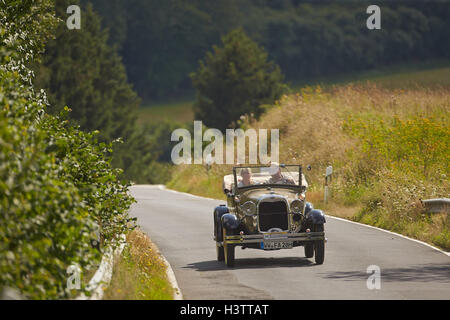 Oldtimer-Rallye ADAC Mittelrhein-Classic 2016 Ford Model A, Baujahr 1928, Bad Ems, Rheinland-Pfalz, Deutschland Stockfoto