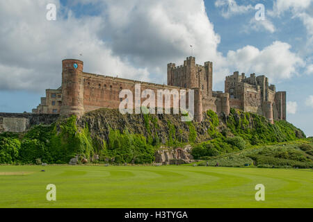 Bamburgh Castle in Northumberland, England Stockfoto