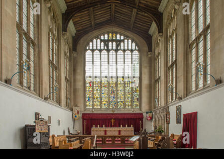 Altar der Holy Trinity Church, Tattershall, Lincolnshire, England Stockfoto