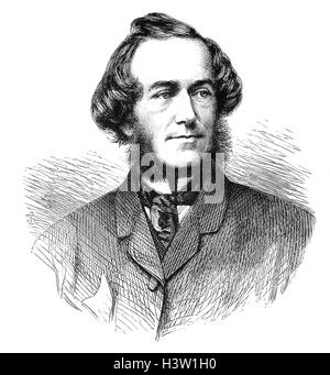 John Leech (1817 – 1864) war ein englischer Karikaturist und Illustrator am besten bekannt für seine Arbeit für Punch, ein humorvolles Magazin für ein breites Publikum der Mittelschicht, grafische und verbale politischen Satire mit leichten sozialen Komödie kombinieren. Seine kritische und dennoch humorvollen Cartoons auf der Krim-Krieg helfen Form öffentlichen Haltung gegenüber Heldentum, Kriegsführung und Briten Rolle in der Welt. Stockfoto