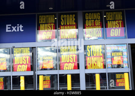 Masters - australische Baumarkt Erlöschen des Geschäfts Stockfoto