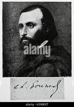 Porträt von Charles Gounod (1818-1893), ein französischer Komponist. Vom 19. Jahrhundert Stockfoto