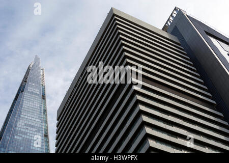 Guy's Hospital und der Shard, London, UK Stockfoto