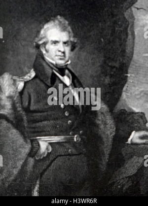 Porträt von Sir John Ross (1777-1856), ein britischer Marineoffizier und Polarforscher. Vom 19. Jahrhundert Stockfoto