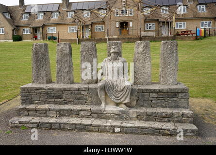 Äußere des Tolpuddle Märtyrer Museum und Denkmal, mit Ausstellungen, die die Märtyrer und ihre Auswirkungen auf die Gewerkschaftsbewegung. Vom 21. Jahrhundert Stockfoto