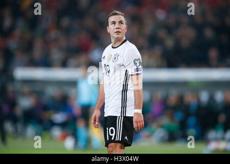 Hannover, Deutschland. 11. Oktober 2016. Mario GOETZE, DFB 19 Porträt Halbformat WM 2018 Russland Qualifikation Spiel Deutschland - Nordirland am 11. Oktober 2016 in Hannover, Deutschland. Bildnachweis: Peter Schatz / Alamy Live News Stockfoto