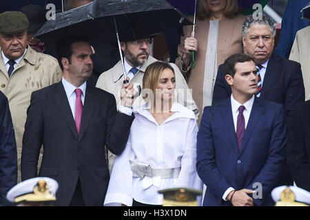 Madrid, Madrid, Spanien. 12. Oktober 2016. Albert Rivera besuchte die Nationalfeiertag Militärparade am 12. Oktober 2016 in Madrid, Spanien. Bildnachweis: Jack Abuin/ZUMA Draht/Alamy Live-Nachrichten Stockfoto