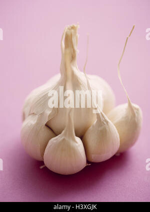 Knoblauch Knötchen, Knoblauchzehen, Stillleben, Produktfotografie, Studio, Knoblauch, Gemüse, Gewürzpflanze, Heilpflanzen, Gewürz, Droge, Art Lauch, Allium Sativum, Knötchen, gesund, Gesundheit Stockfoto